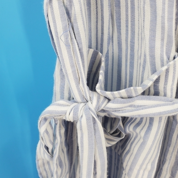 Violet Weekend New blue striped jumpsuit Medium - Picture 12 of 16